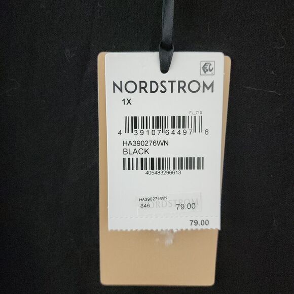 Halogen Black Open Cardigan Sweater NWT - Picture 4 of 6